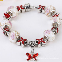 2016 New product charm beads crystal beads to fix European bracelet